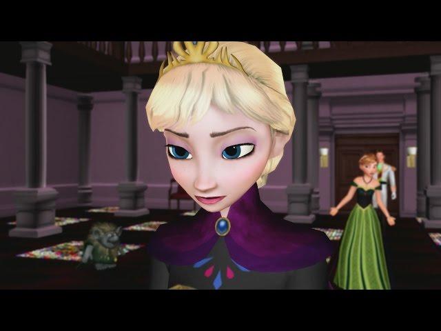 MMD Frozen "Anna Can't Live Without Elsa's Boat" Bad Lip Reading funny animated cartoon meme Disney