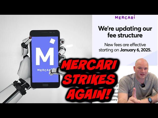 MERCARI STRIKES AGAIN!!  New Fees (Sellers & Buyers)