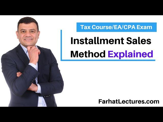 Installment sales Explained