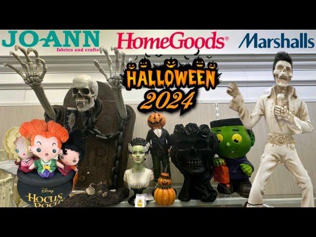 HomeGoods Halloween 2024 Decor Walkthrough & JoAnns / Marshall's (Code Orange)