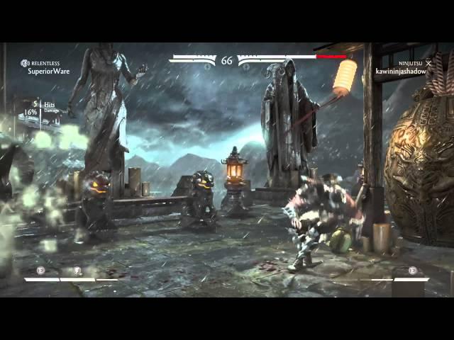 Mortal Kombat X - SuperiorWare vs kawninjashadow