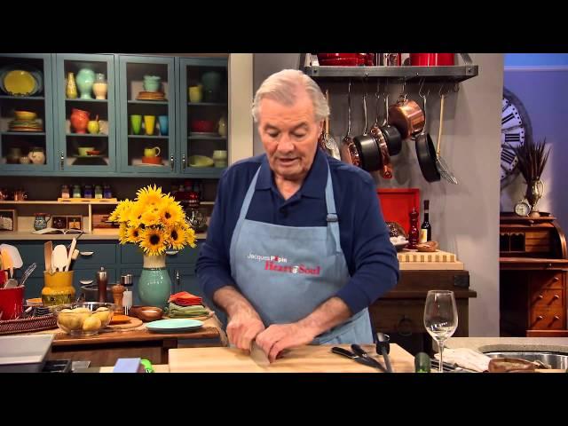 Jacques Pépin Techniques: Proper Knife Skills for Cutting, Chopping and Slicing