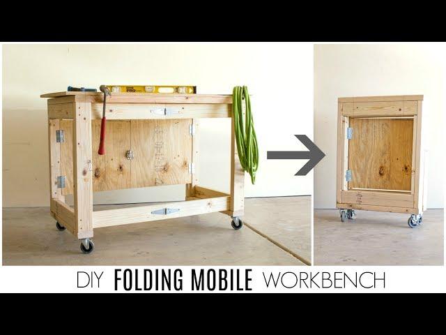 DIY Folding Mobile Workbench