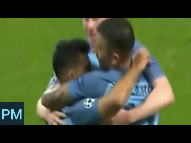 Manchester City 4 - 0 Borussia Monchengladbach • All Goals • UEFA CAMPIONE LEAGUE ~ 14/ 09/2016