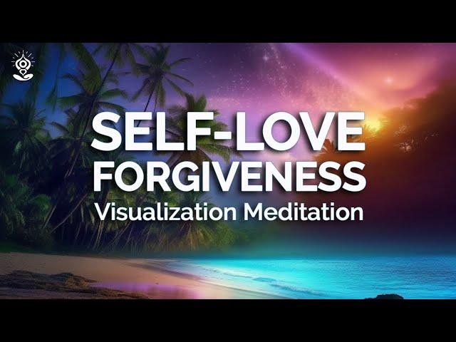 Guided Sleep Meditation: Powerful Self-Love Forgiveness VISUALIZATION MEDITATION Gradual Dark Screen