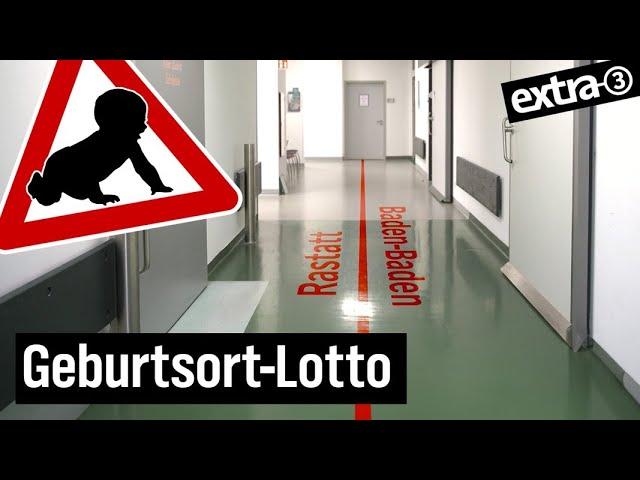 Realer Irrsinn: Kreißsaal als Grenzgebiet in Baden | extra 3 | NDR