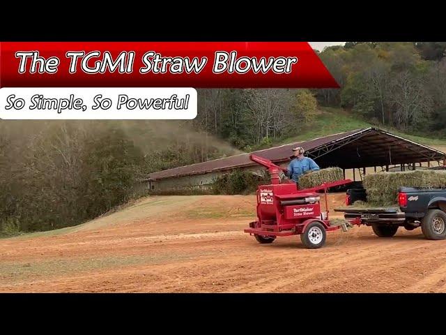 How to use a TGMI Straw Blower