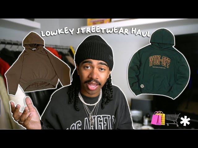 Lowkey 'STREETWEAR' haul | brands you should know *if you don't already*