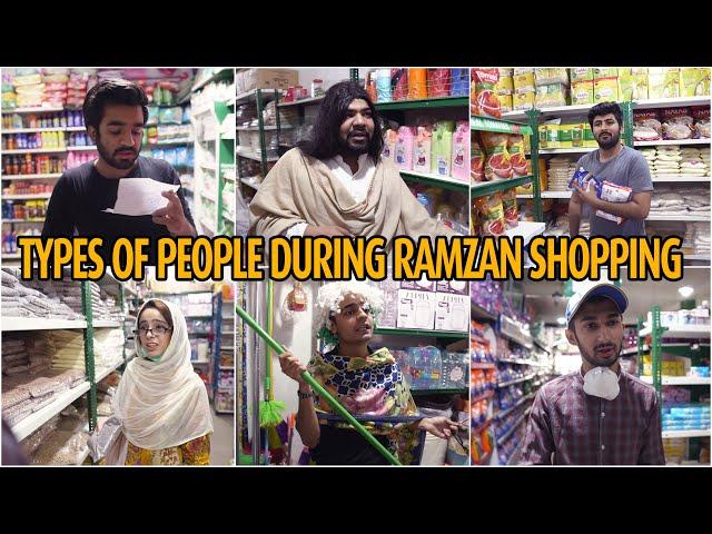 Types Of People During Ramzan Shopping | DablewTee | WT | Ramzan 2025