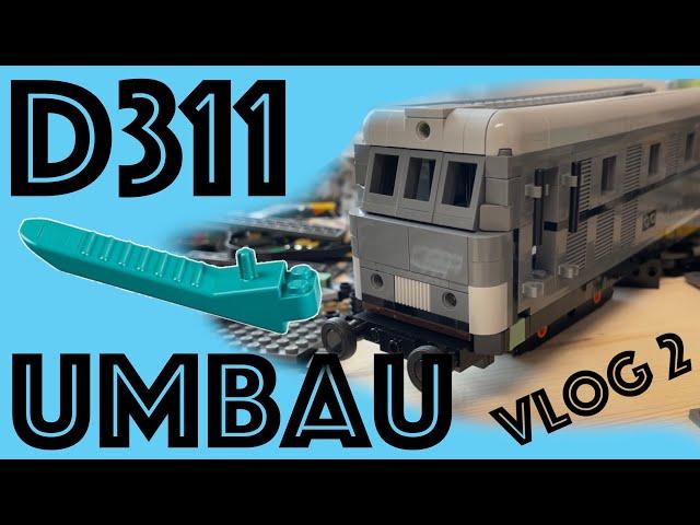 Lego D311 - Bricks-On-Rails MOC Umbau Teil 1