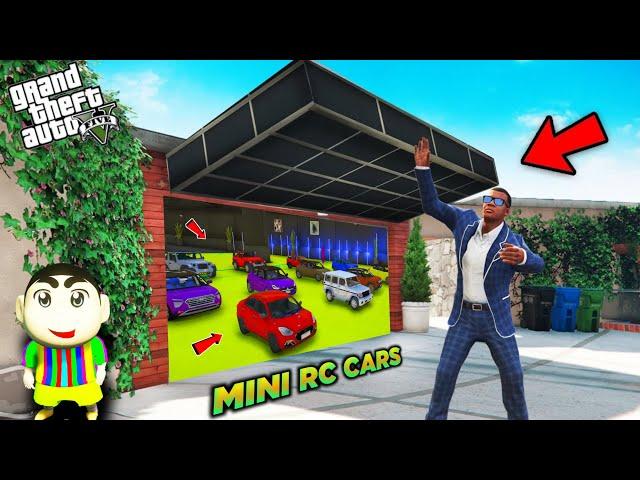 Franklin & Shinchan Found The Most Secret Mini RC Cars Room Inside His Garage GTA 5