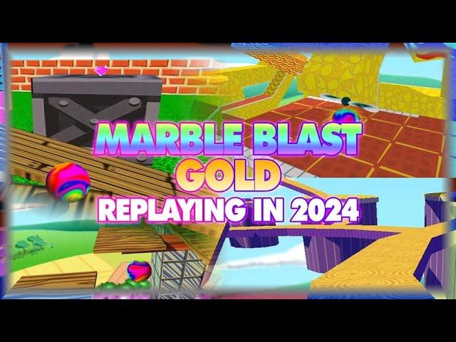 Replaying Marble Blast Gold in 2024 (4K)