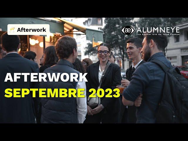 Afterwork AlumnEye - Paris - Septembre 2023