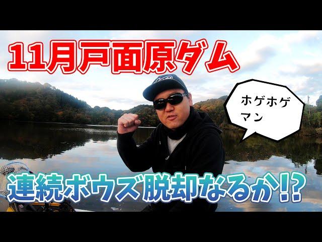 ターンオーバーを攻略せよ！宇藤木ワンドは魚が多いね！【秋のバス釣り】【11月の戸面原ダム】