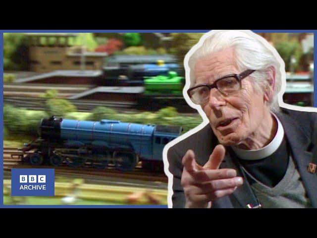 1988: Rev W Awdry on THOMAS THE TANK ENGINE | Wogan | Writers and Wordsmiths | BBC Archive