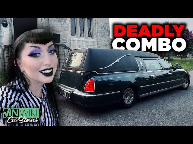 What kind of girl daily drives a hearse?