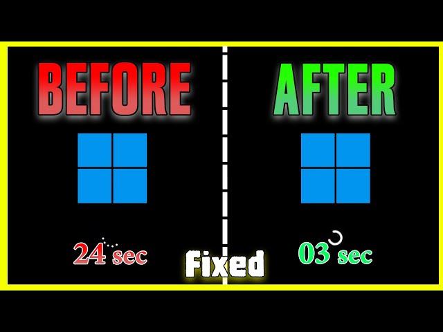 make Windows boot FASTER! with these easy settings  [windows 10/11]