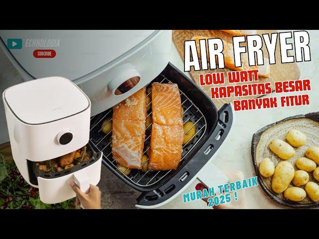 5 Rekomendasi AIR FRYER Murah Terbaik 2025, LOW WATT, Kapasitas Besar + Anti Overheating !!