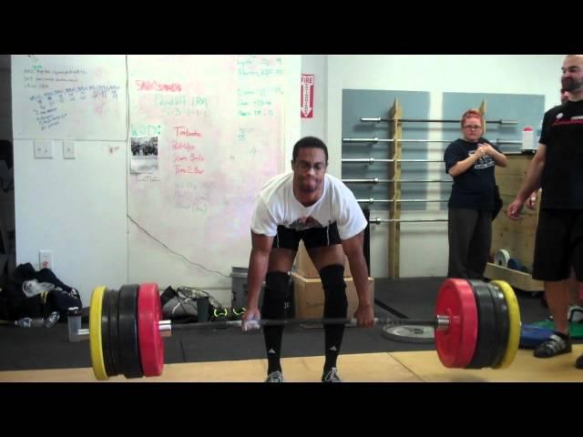 Philip Wilkerson 455lb Deadlift at CrossFit Total (PR)