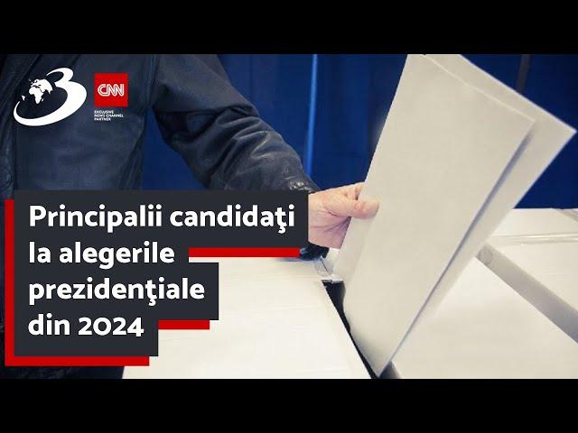 Principalii candidaţi la alegerile prezidenţiale din 2024