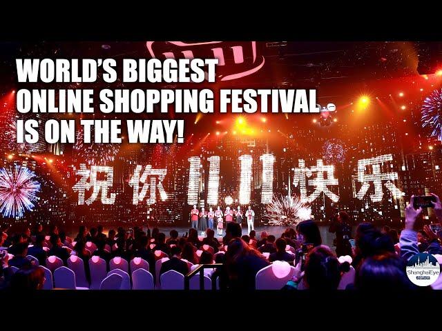 'Double 11', world's biggest online shopping festival starts presale!