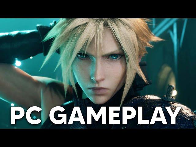 FINAL FANTASY 7 Remake PC Gameplay (4K High Settings)