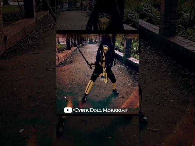 ¡¡ Mortal Kombat ~!! Inmortals Theme song ️ Industrial Dance by Scorpion Cyber Doll Morrigan ️