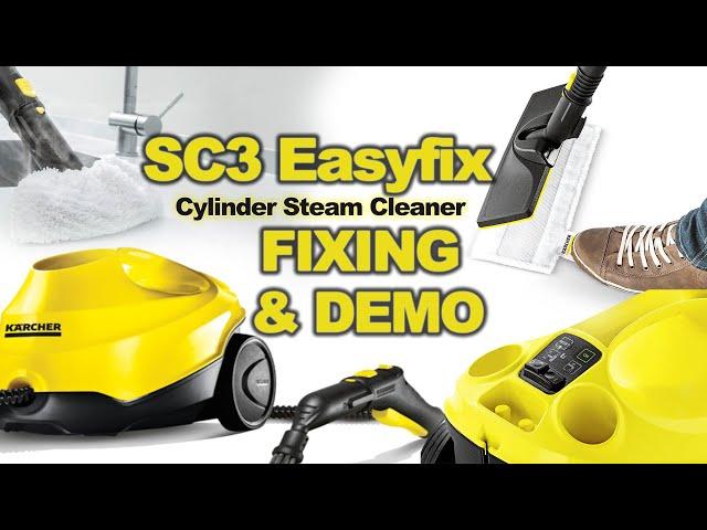 Karcher SC3 Steam Cleaner Unboxing & Detailed cleaning Demo/various Applications | Kärcher EasyFix