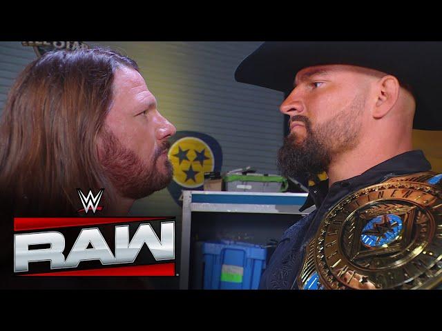 Bron Breakker confronts AJ Styles: Raw highlights, Feb. 10, 2025