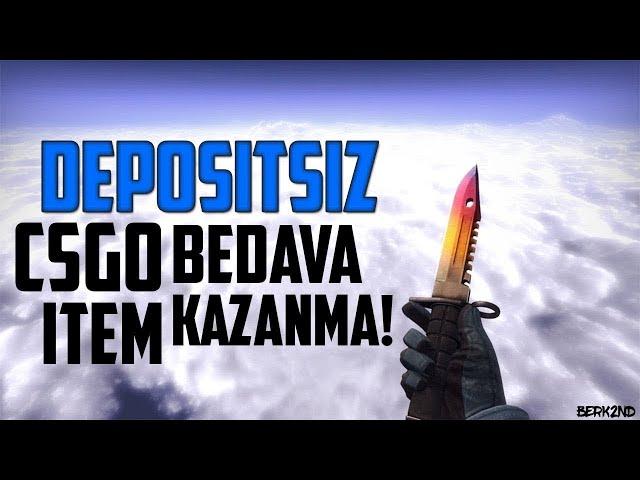 CSGO %100 DEPOSİTSİZ BEDAVA SKİN ALMA ! (2020) SKİN AL ÇIK YADA KATLA!