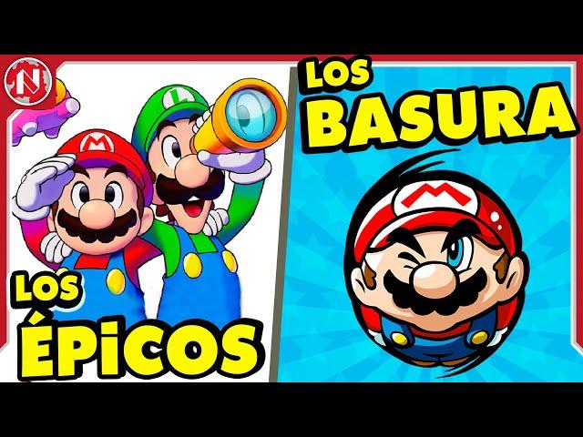 Los MEJORES y PEORES Spin-offs de Super Mario