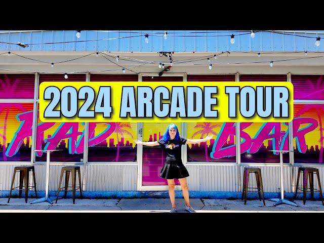 Welcome To My Retro Video Game BAR! 2024 Arcade Tour!