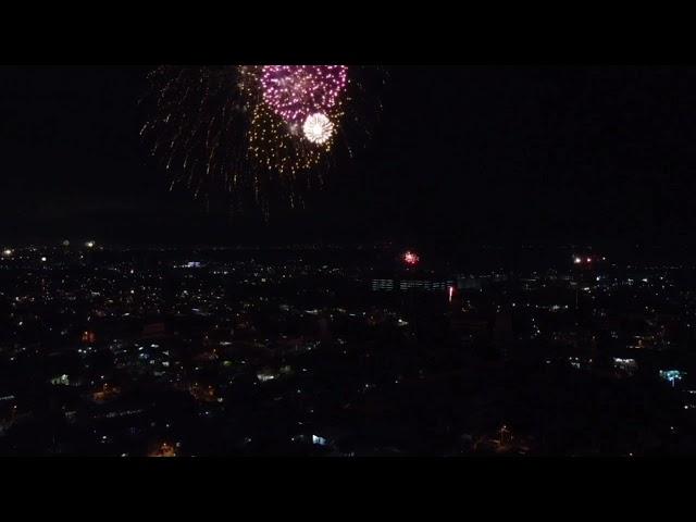 2022 New Years Eve in Philippines Skyline View