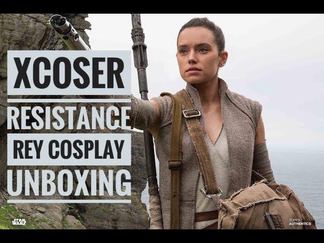 XCoser Resistance Rey Cosplay Unboxing