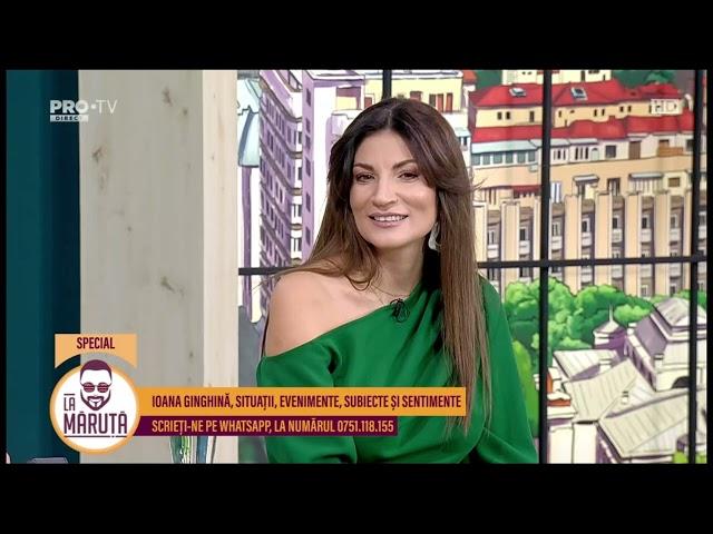 Ioana Ginghină, situații, evenimente, subiecte și sentimente