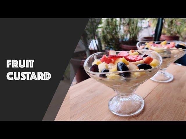 Fruit Custard Recipe | Fruit Salad | Jessy's Cookbook