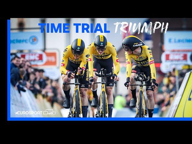 A Tight Time Trial Delivered All The Excitement! | Watch Paris-Nice Stage 3 Highlights | Eurosport