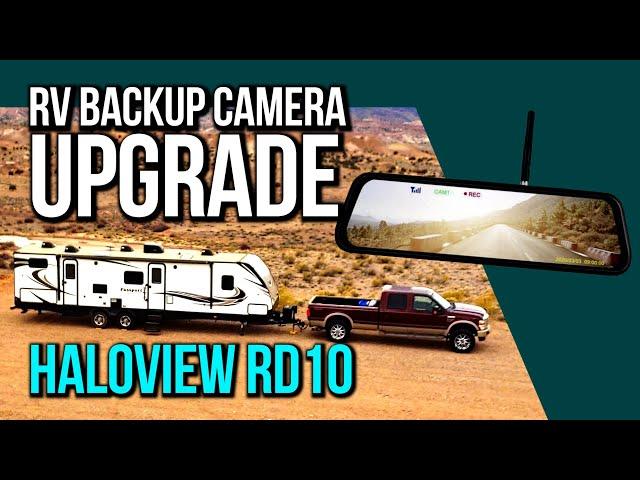 RV Back Up Camera UPGRADE // Haloview RD10 Install & Review