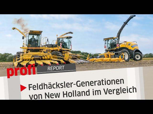 New Holland 1905, FX 375 und FR780 Forage Cruiser im Generationenvergleich | profi #Report