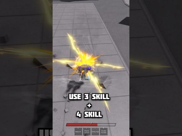 Try this combo #roblox #thestrongestbattlegrounds #shorts