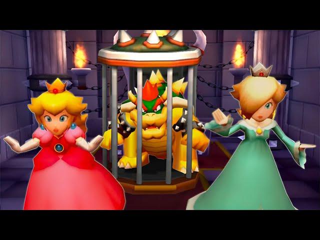 Mario Party The Top 100 Minigames - Peach Vs Rosalina Vs Daisy Vs Mario (Master Difficulty)