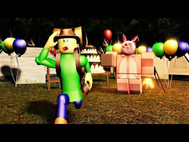 HORROR PORTALS... HAPPY BIRTHDAY ISABELLA (Play As Camping Baldi)  | Roblox Camping