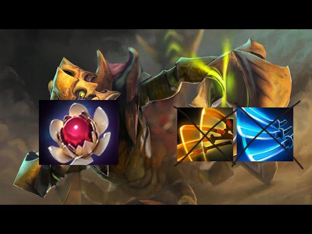 Sand King countering Omnislash and Swift Slash with Lotus Orb | Dota 2 Clips