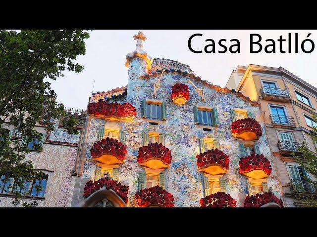 Casa Batlló, Barcelona - the dragon house by Gaudi