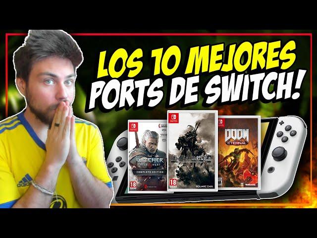 Los 10 MEJORES PORTS de Nintendo Switch! Estos Juegos EXPRIMIERON nuestra Nintendo Switch