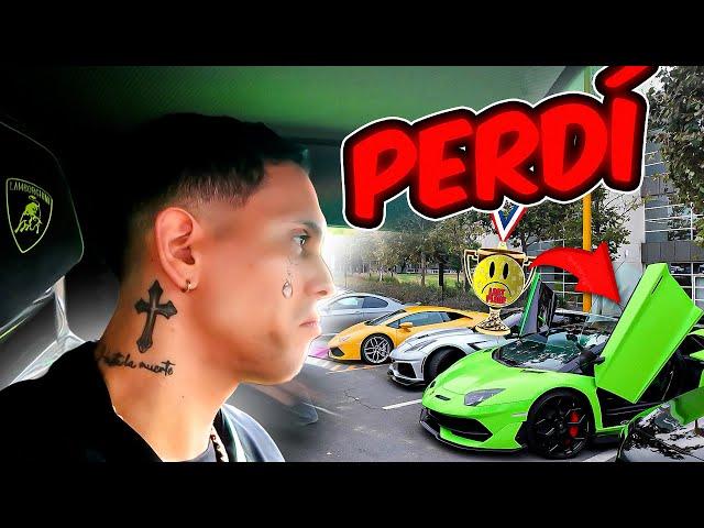 VOY A UN AUTOSHOW EN MI LAMBORGHINI AVENTADOR SVJ Y ME GANARON || ALFREDO VALENZUELA