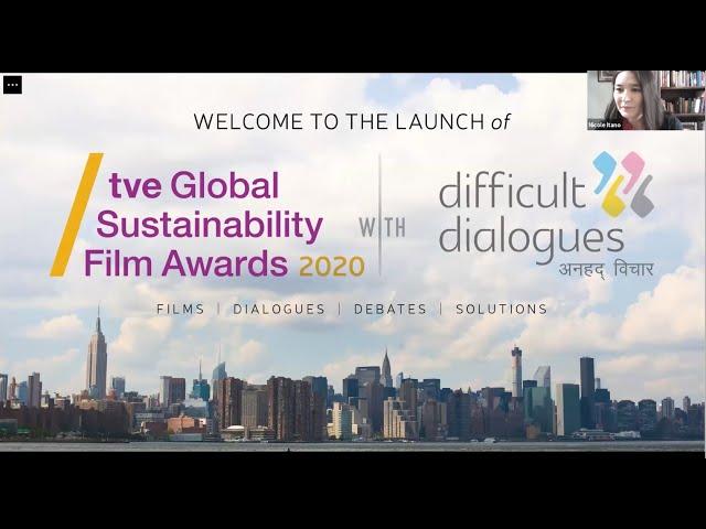 Global Sustainability FIlm Awards Launch - 6th July, 2020