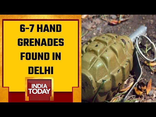 Hand Grenades Found In North Delhi, 1 Accused Detained By Delhi Police