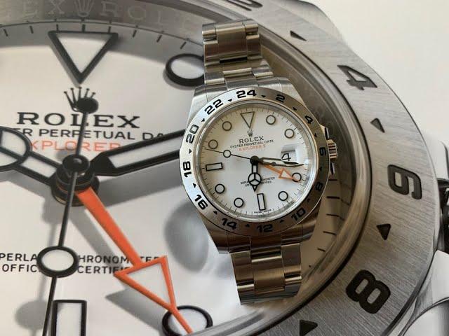 Rolex Explorer II 216570 Polar Dial