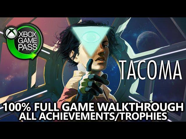 TACOMA - 100% Full Game Walkthrough - All Achievements - All AR Crew & Desktops, Locks, Wedding Ring